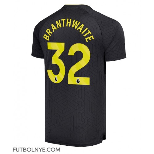 Camiseta Everton Jarrad Branthwaite #32 Visitante Equipación 2024-25 manga corta